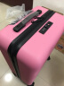 不莱玫大容量行李箱女拉杆箱男密码箱旅行箱登机箱 玫瑰色 20英寸 晒单实拍图