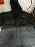 猫霓棉服男秋冬季加厚棉袄外套韩版男士潮流学生宽松连帽面包服棉衣 黑色 M 【建议体重80斤-100斤】 实拍图