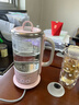 北鼎养生壶烧水壶多功能煮茶器迷你养生杯办公室便携分体式煮茶器 K36猪猪粉（不含萃取篮） 实拍图
