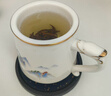 金镶玉茶杯四件套羊脂玉瓷家用陶瓷泡茶茶水分离马克杯礼盒装 山水清音 实拍图