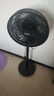 美的（Midea）【超级单品】七叶轻音立式电风扇家用柔风落地扇台式桌面小型风扇大风量节能摇头宿舍电扇 SAF30AB 实拍图