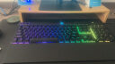 美商海盗船 (USCORSAIR) K70 RGB PRO 机械键盘 游戏键盘 全尺寸 8000Hz 竞技模式 铝框体 黑色 樱桃红轴 实拍图