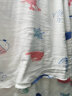 爱贝迪拉 新生婴儿包单产房纯棉襁褓裹布包巾包被春夏抱被睡袋95cm单层2条 晒单实拍图