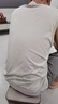 蕉内棉棉301H男士背心100%纯棉宽肩全棉家居服春夏季无袖无侧缝睡衣 实拍图