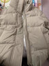 雪中飞短款羽绒服女新款时尚小个子冬休闲百搭舒适立领加厚保暖外套 卡其色 L 实拍图