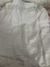 百图betu女装2024夏季新款半身裙高腰通勤度假风百搭小白裙女2406X01 白色 M（白色预售06/14发货） 晒单实拍图