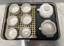 泊喜（Pertouch）小巨蛋T5陶瓷功夫茶具套装家用客厅轻奢高档便携喝茶茶具2025新款 小巨蛋T5白色（茶盒版） 实拍图