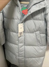 优衣库童装男童女童羽绒大衣/外套夹克保暖厚衣服473308 61 水蓝色 120 实拍图