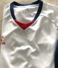 KELME /卡尔美定制足球服男套装比赛透气短袖V领组队服印字印号球衣 白红 XL 实拍图