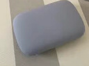 卡莱茵记忆棉小枕头抱枕午睡小枕头办公室抱枕午休神器迷你面包趴睡枕 单只 冰丝天蓝色 34*24*10 实拍图