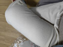 岚杳加绒加厚灯芯绒裤女秋冬新款高腰宽松运动裤显瘦休闲裤子 米白【春秋不加绒 束脚】 S 建议75-95斤 实拍图