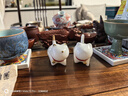 苏氏陶瓷（SUSHI CERAMICS）羊脂玉瓷茶具配件茶宠致白小猫咪 实拍图