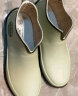 非常行（Jolly Walk）  雨鞋女 水鞋 低帮时尚防水雨靴短筒胶鞋套鞋JW228-1 米色 38 晒单实拍图