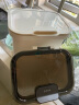 居元素米桶家用密封防虫防潮储米箱米缸面粉大容量储粮桶10斤装 极简灰 晒单实拍图
