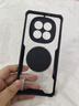 Freeson 适用小米红米Note15散热手机壳保护套镜头全包防摔四角防撞简约透明 金属磁吸适配散热器 黑色 实拍图