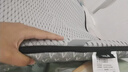 海澜之家（HLA）床垫乳胶裸睡级面料抗菌单双人家用榻榻米床褥1.5*2米1.8*2米 时尚灰【乳胶填充，久睡不塌】 0.9*1.9米，厚约5cm 实拍图
