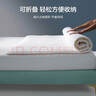 罗莱家纺大豆床垫子抗菌防螨床护垫软垫可折叠单双人学生宿舍软床垫 【7A抗菌】大豆床垫加厚款-灰色 150cm * 200cm （适配1.5米床） 实拍图
