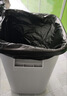 汇百利平口垃圾袋黑色80cm*100cm*50只单面2.5丝加厚物业办公商用塑料袋 实拍图