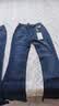COCOBELLA复古丹宁水洗高腰紧身微喇牛仔裤女26春弹力休闲裤DN79 深蓝 XL 实拍图
