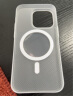 开美智（KMaxAI）适用苹果15 Pro手机壳Magsafe磁吸无线充电壳iphone15pro超薄零感磨砂条纹PP保护套 透白 晒单实拍图