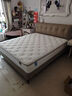 喜临门白骑士床垫政府补贴加厚进口乳胶护脊黄麻 独袋弹簧家用 白骑士plus+暖暖银鼠灰床架 1.8*2米 实拍图