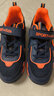 李宁热品牌断码男童凉鞋夏季2026新款儿童镂空运动网鞋男孩网面透气旋转 深蓝橘百搭款 36 实拍图