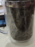 富光双层玻璃杯商务泡茶杯子大容量耐热办公水杯过滤带把银色320ml 实拍图