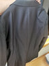 罗蒙西服套装女士职业装修身单西正装商务面试工作通勤西装外套 黑色 实拍图