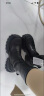 URBAN REVIVO秋季新款女潮酷拼接烟筒靴厚底中筒靴UAWS32238 黑色 37 晒单实拍图