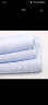 金号 素色绣花 纯棉枕巾 柔软透气单人枕巾 2条装 蓝色 50*80cm 实拍图