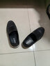 VOLO犀牛男鞋豆豆鞋透气商务休闲鞋男士一脚蹬软底羊皮鞋 黑色 41  实拍图
