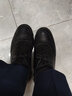 强人3515冬季男鞋保暖加绒运动皮鞋百搭休闲皮鞋男青年潮流鞋子 黑色 42 实拍图