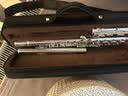 星海（XINGHAI INSTRUMENT）长笛镀银C调16键闭孔曲列E键长笛子专业院校考级长笛乐器 16孔C调白铜升级款XF-100（带E键） 实拍图
