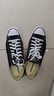 匡威（Converse）官方All Star经典帆布男女低帮休闲运动鞋黑色101001 101001/黑色 45 实拍图