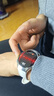 HUAWEI WATCH 5 42mm基础款不锈钢表壳金星白素皮复合表带watch5首创X-TAP智感窗鸿蒙腕上小艺eSIM通信 实拍图