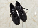 卡帝乐鳄鱼真皮透气春季新款休闲皮鞋男韩版时尚百搭潮鞋户外运动鞋男防水防 Q5812黑色 42 实拍图