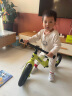 乐卡（Lecoco）儿童平衡车无脚踏镁合金宝宝学步车2-6岁幼儿滑行滑步车 C-runX1滑步车 -荧光绿 实拍图