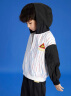 MiniPeace商场同款xCHAO系列太平鸟童装男童连帽外套夹克春装 彩花 120cm 晒单实拍图