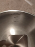 川岛屋不锈钢洗菜盆沥水篮漏筛厨房家用洗米淘米和面盆双层菜篮子水果盘 19cm不锈钢盆 实拍图