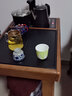 悦居逸彩 简约全实木茶桌组合家用多功能边几柜阳台功夫泡茶台可移动茶桌 茶桌+电磁炉 实拍图