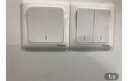 施耐德（Schneider） 施耐德开关面板86型10A一开单开单联双控睿意系列白色开关 三开双控 实拍图