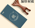 俞兆林五爪按摩梳檀木多功能经络梳两用鼻刮鹿角梳长柄按摩专用头疗木梳 实拍图