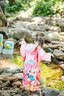 柠檬宝宝儿童浴袍宝宝男女童带帽可穿吸水速干浴巾 海螺粉小兔 100 实拍图