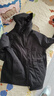 蕉下（beneunder）外套女气绒棉服中暖弹力连帽户外运动秋冬CL231漫暮黑M 实拍图