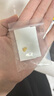 喜上眉梢足金999转运珠古法传承工艺锤纹葫芦通孔福禄路路通DIY配饰送礼女 0.6g 古法锤纹葫芦转运珠 实拍图