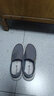 枫叶（leaveland）男鞋夏季新品织物透气男士休闲鞋舒适软底免系一脚蹬帆布鞋子男 灰色（皮鞋码） 40 实拍图