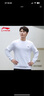 李宁（LI-NING）运动卫衣男26春季圆领套头无帽简约纯色宽松休闲锻炼健身长袖上衣 实拍图