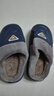 俞兆林（YUZHAOLIN）棉拖鞋男女冬季时尚毛绒保暖室内居家用棉鞋 YR817 藏青  44-45  实拍图