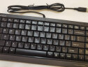 双飞燕（A4TECH）FK11 飞时代有线小键盘 薄膜办公打字用键盘笔记本外接台式电脑 86键便携USB接口 遂空灰 晒单实拍图