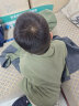 特步（XTEP）儿童童装男童户外运动保暖梭织两件套 沙茶绿 150cm 晒单实拍图
